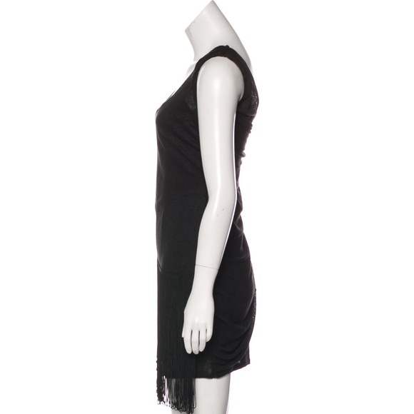 Worn 1x Elizabeth & James Linen Fringe Mini Dress